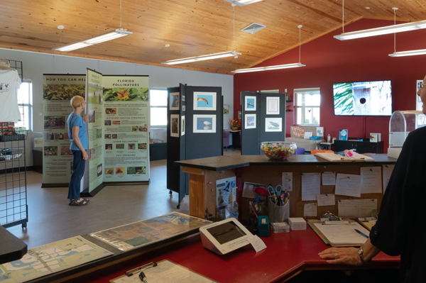 Interior of the Florida Audubon Society image