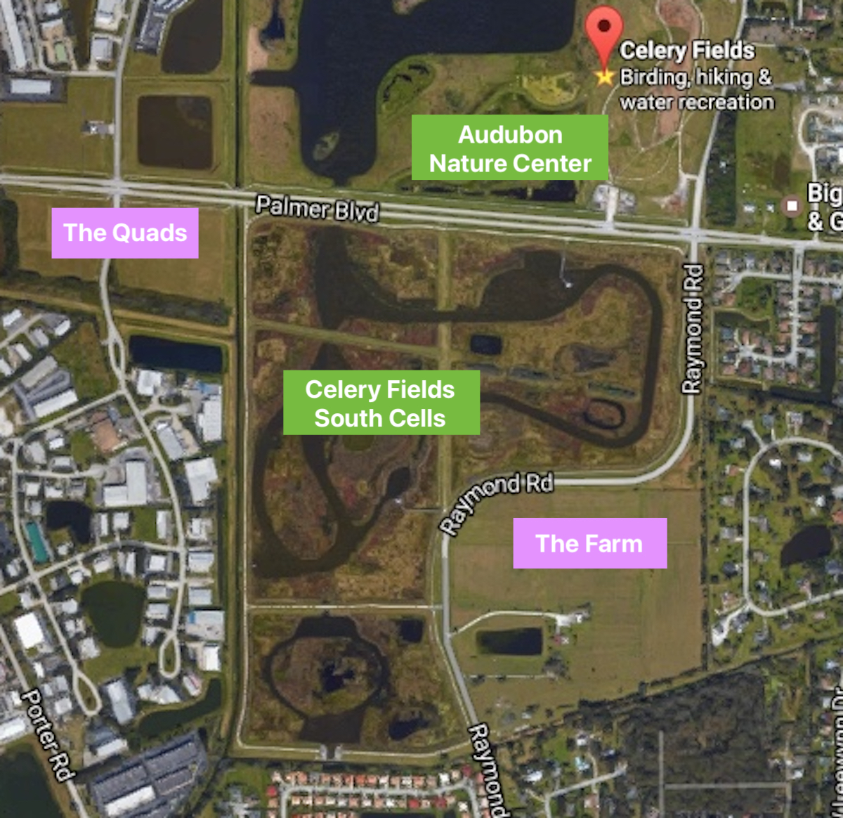 The Farm Map Celery Fields 11-23