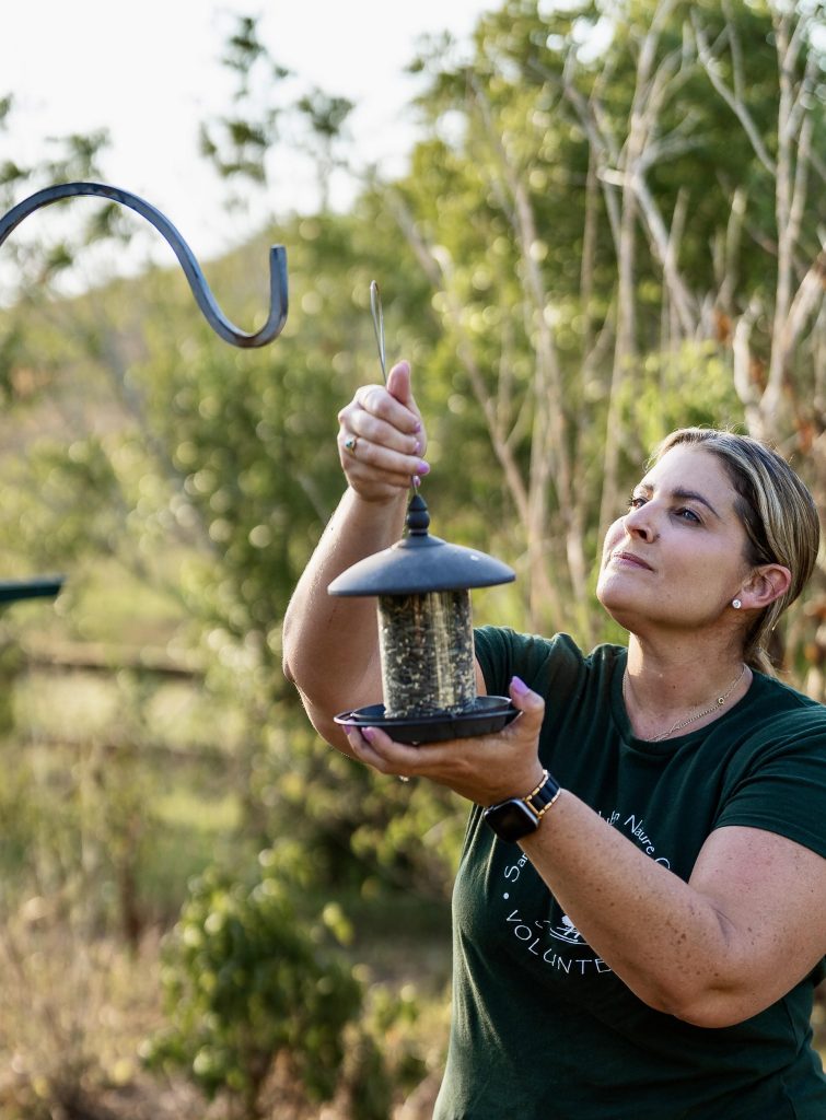 Sara birdfeeder